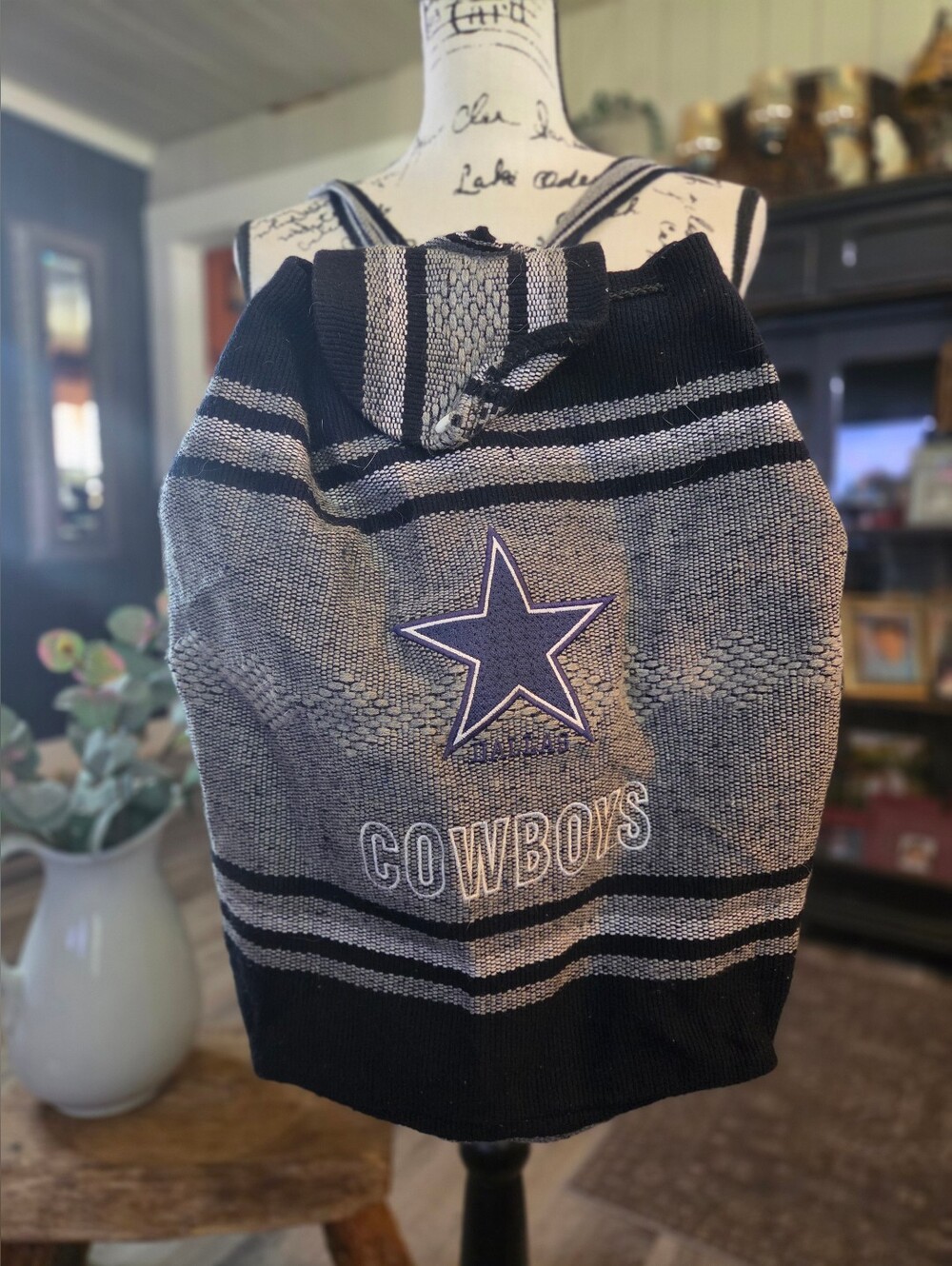 Mexican Tapestry Backpack Dallas Cowboys